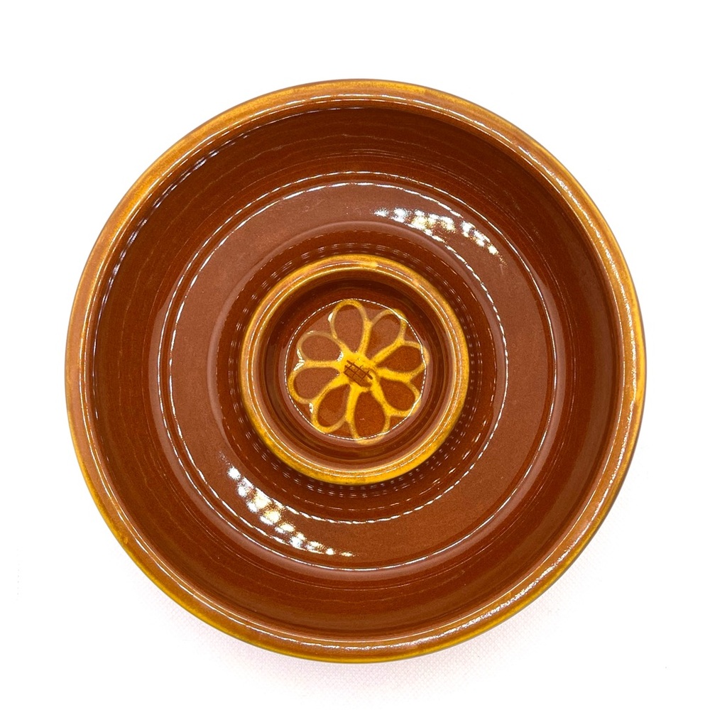 williams Sonoma Brown Ceramic Bowl